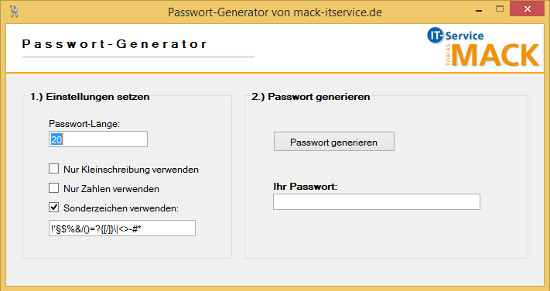 Passwort-Generator